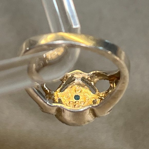 Turquoise Sterling Ring - Picture 14 of 16